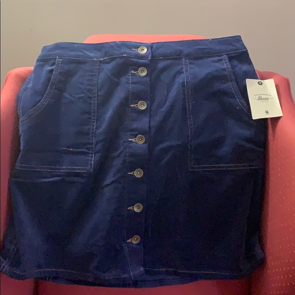 BASS brand, brand-new, w/ tags on -skirt.